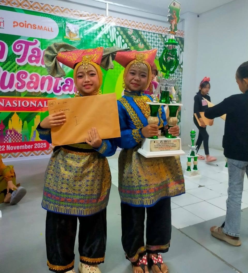 SDN 06 Pagi Ulujami Meraih Juara Pertama Lomba Tari Daerah Nusantara